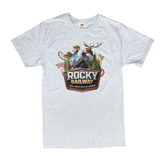 Theme T-shirt, Child (Sm 6-8) - Rocky Railway VBS 2020 by Group