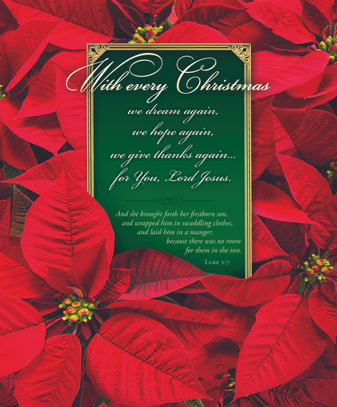 Church Bulletin 14" - Christmas - With Every Christmas (Pack of 100)