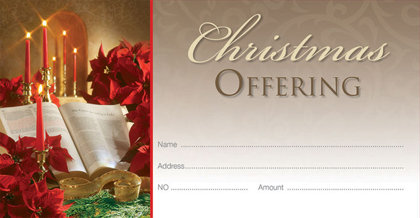 Offering Envelope - Christmas - Jesus (Pack of 100)