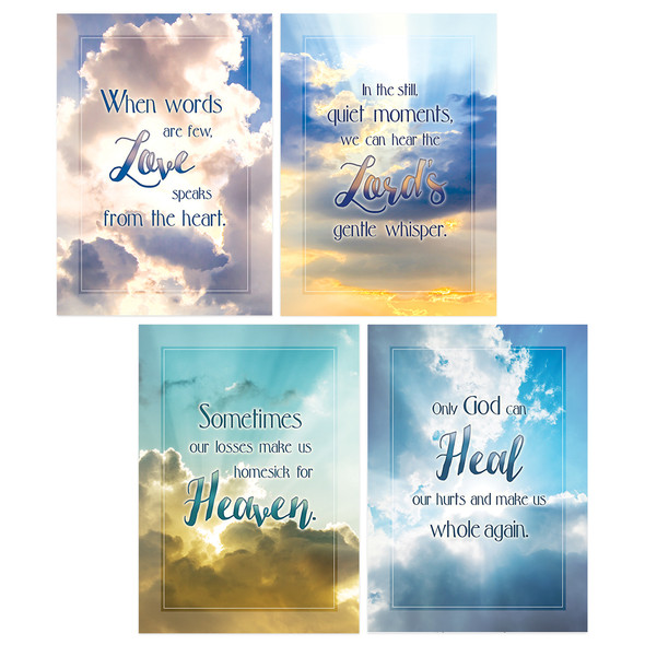 Sympathy Cards - Heavenly Hope (Pack of 12)