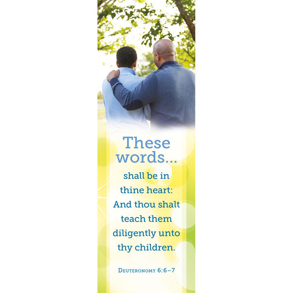 Bookmark - Father's Day - These Words (Pack of 25)