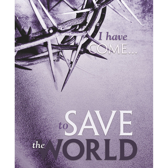 Church Bulletin 14" - Good Friday - To Save the World (Pack of 100)