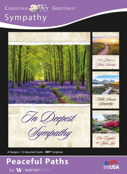 Boxed Cards - Sympathy - Peaceful Paths