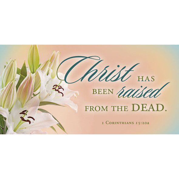 Offering Envelope - Easter - Christ has been raised - 1 Corinthians 15:20a - Pack of 100