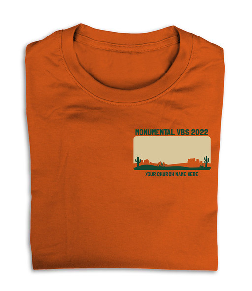 VBS Custom T-Shirt - Monumental VBS - VMNT060