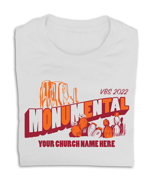 VBS Custom T-Shirt - Monumental VBS - VMNT030