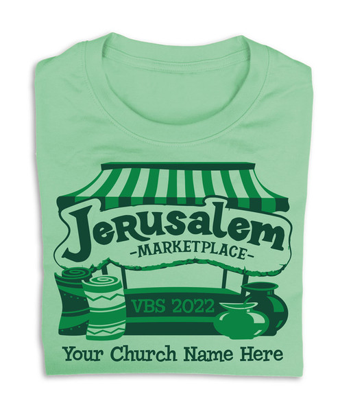 VBS Custom T-Shirt - Jerusalem Marketplace VBS - VJEM032