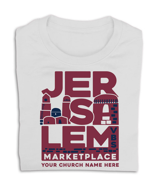 VBS Custom T-Shirt - Jerusalem Marketplace VBS - VJEM052