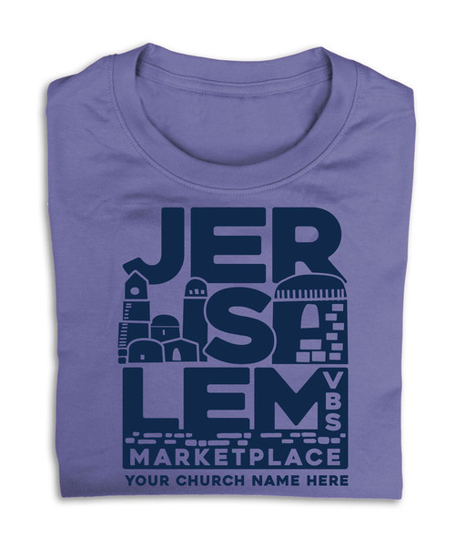 VBS Custom T-Shirt - Jerusalem Marketplace VBS - VJEM054