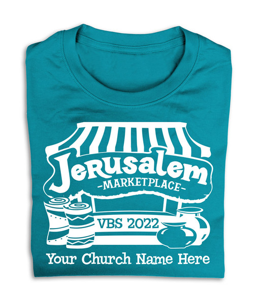 VBS Custom T-Shirt - Jerusalem Marketplace VBS - VJEM035