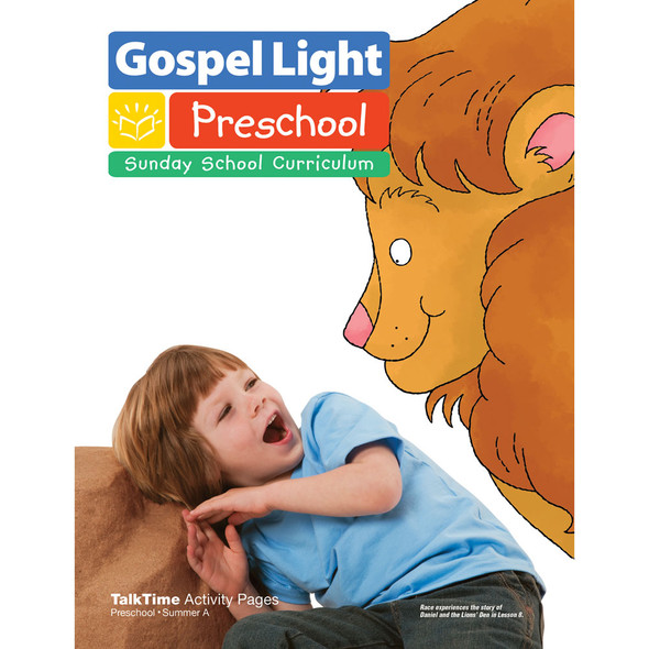 Preschool (Ages 2-3) TalkTime Activity Pages - Gospel Light - Summer A