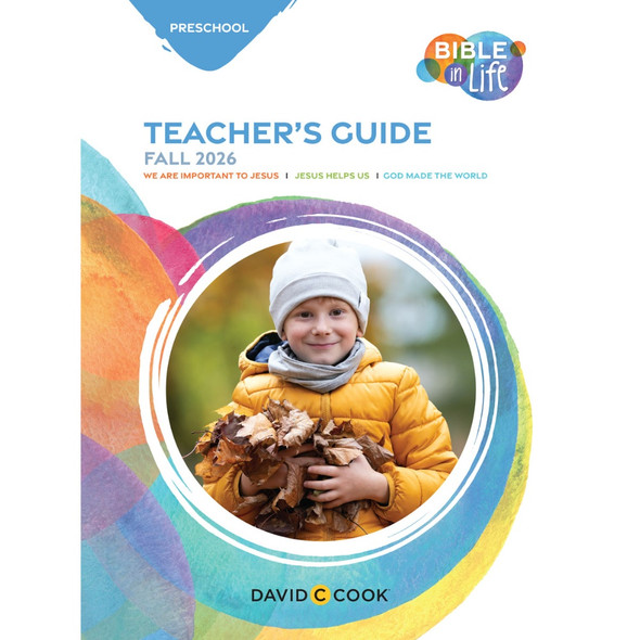 Bible in Life - Preschool Teacher's Guide - Fall 2026
