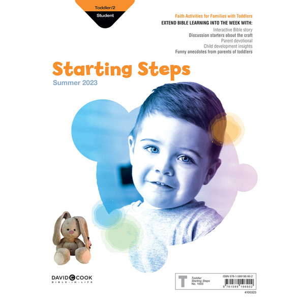 Toddler Starting Steps (Craft/Take-Home) - Bible-in-Life Summer 2023