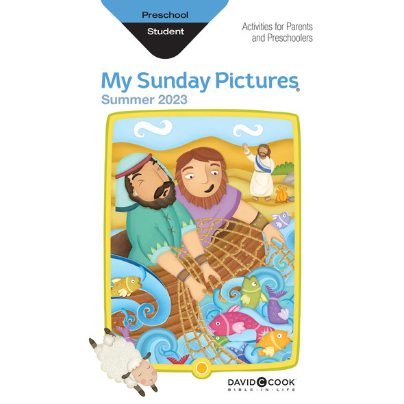 Preschool My Sunday Pictures (Take-Home Paper) - Bible-in-Life Summer 2023