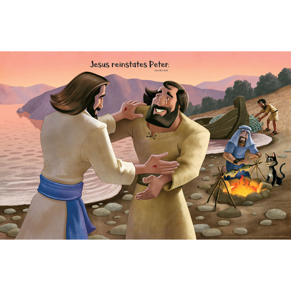 Bible Story Posters - 22" x 34" (Set of 5) - Treasured VBS 2021