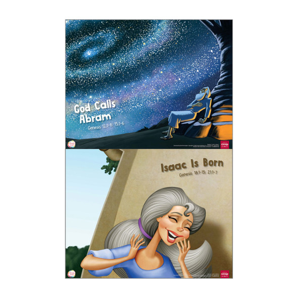 Simply Loved Bible Story Poster Pack (12 Posters) - Quarter 1