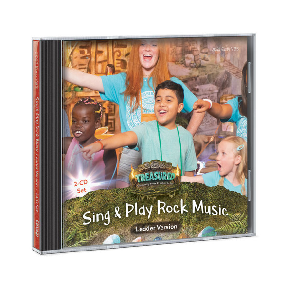 Sing & Play Rock Music Leader Version 2-CD Set - Treasured VBS 2021