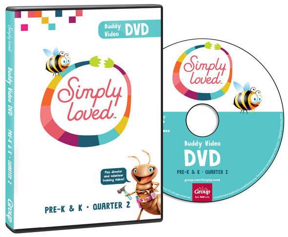 Simply Loved Pre-K & K Buddy Video Teaching DVD - Quarter 2