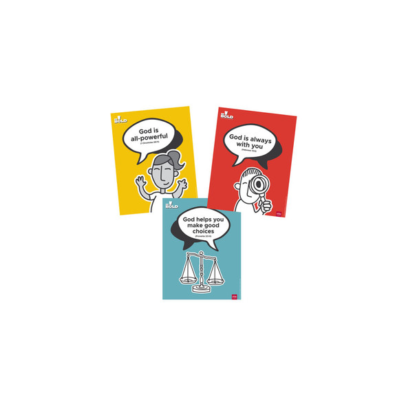 BE BOLD Bible Truths Poster Set - Quarter One
