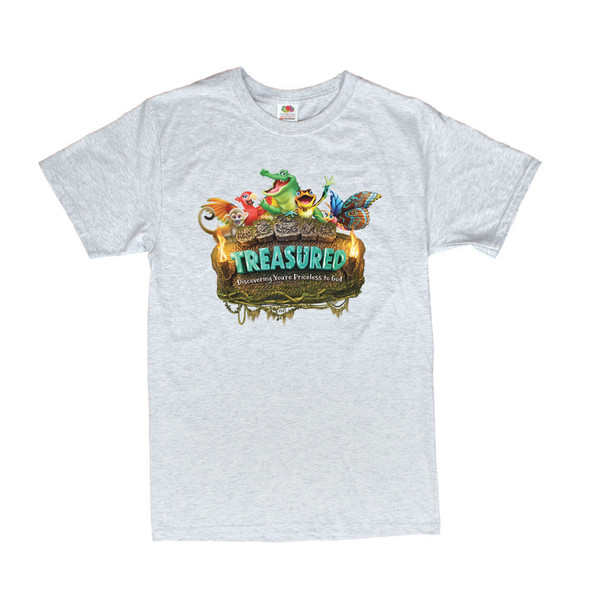 Theme T-shirt, Child L - Treasured VBS 2021