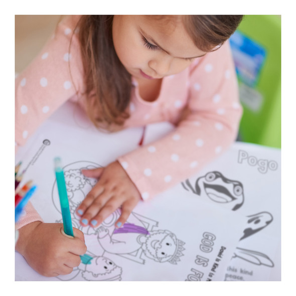 Simply Loved Pre-K & K Coloring Creations - Quarter 7