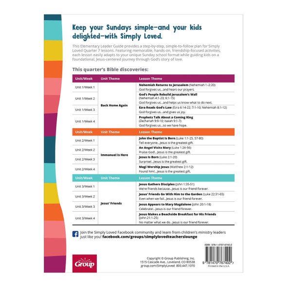 Simply Loved Elementary Kit Plus Digital - (Grades 1-4) - Quarter 7