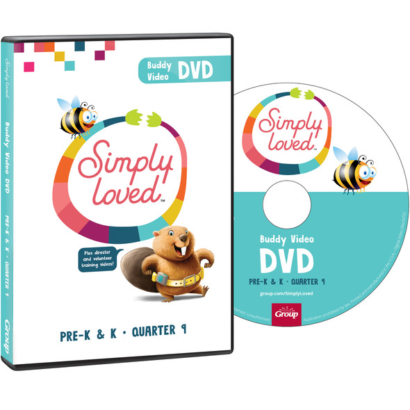 Simply Loved Pre-K & K Buddy Video DVD - Quarter 9