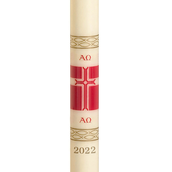 Coronation Radiant Light Paschal Candle