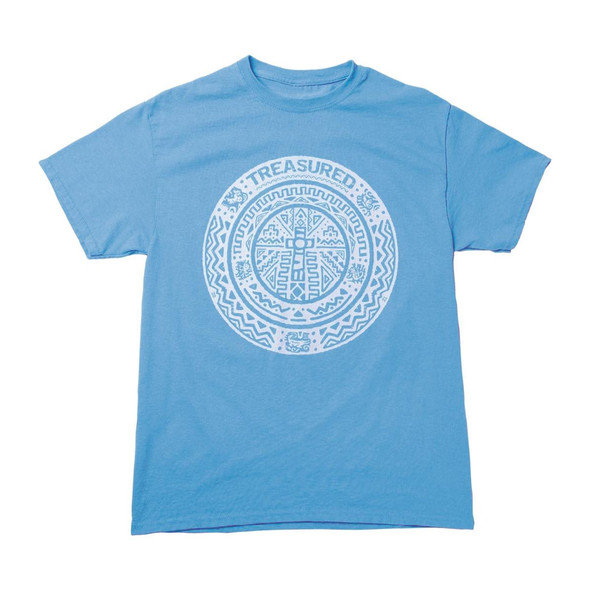 Staff T-shirt, Adult M (Alternate - Aqua Blue) - Treasured VBS 2021
