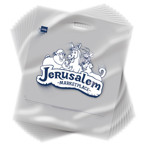 Tribe Totes - Pack of 10 - Jerusalem Marketplace VBS by Group