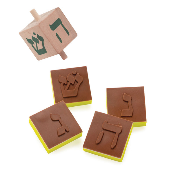 Dreidel Kit - Pack of 10 - Jerusalem Marketplace VBS by Group