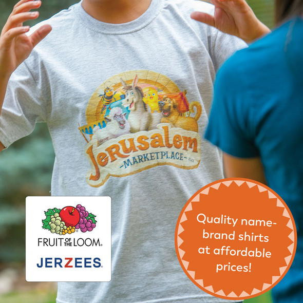 Theme T-shirt - Adult L - Jerusalem Marketplace VBS by Group