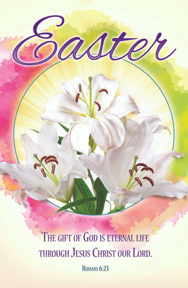 Bulletin 11" - Easter - Gift Of God (Pack of 100)