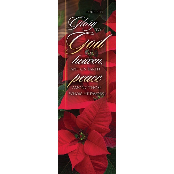 Bookmark - Christmas -  Luke 2:14 - Pack of 25