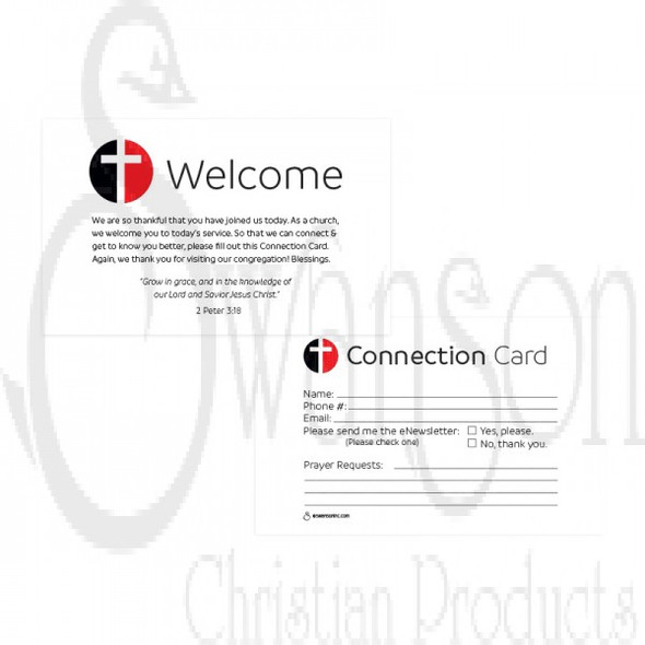 Welcome! Connection Card - 744536 (Pack of 50)