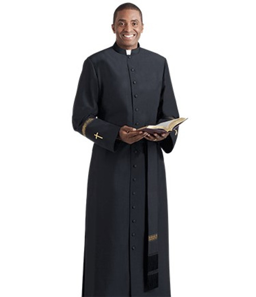 Cassock H210 - Black Linette