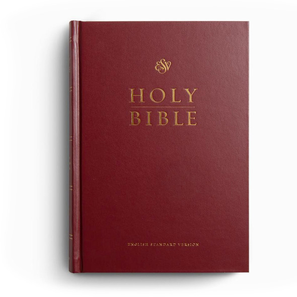 ESV Premium Pew Bible LARGE PRINT (Hardcover, Burgundy - Case of 12)