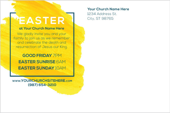 Customizable Easter Postcards - Alleluia Easter