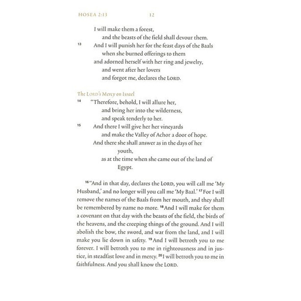 ESV Illuminated Scripture Journal: Hosea, Joel, Amos, and Obadiah (Paperback) - Case of 50