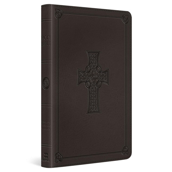 ESV Value Thinline Bible (TruTone, Charcoal, Celtic Cross Design) - Case of 32