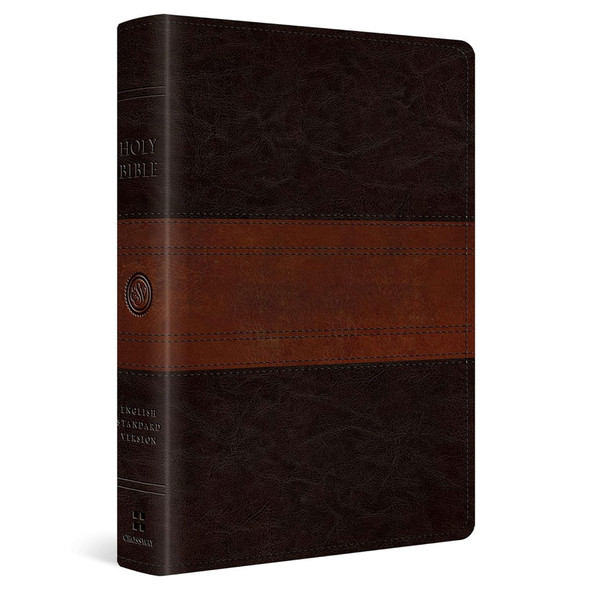 ESV Personal Reference Bible (TruTone, Deep Brown/Tan, Trail Design) - Case of 24