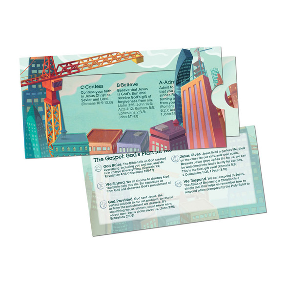Kids Gospel Guide (Pack of 20) - Concrete & Cranes VBS 2020 by LifeWay