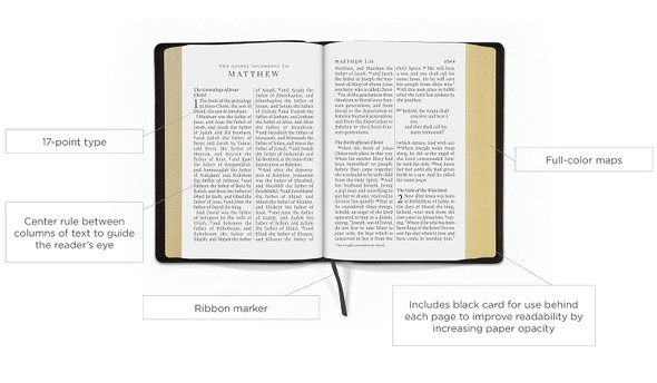 ESV Super Giant Print Bible (TruTone, Black) - Case of 6