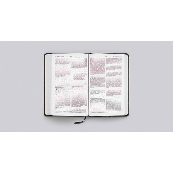ESV Thinline Bible (TruTone, Charcoal, Crown Design) - Case of 16