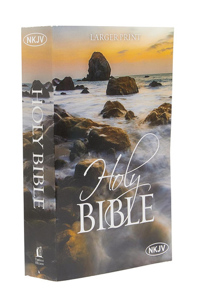 NKJV Holy Bible, Large Print (Paperback) - Bulk Case of 12