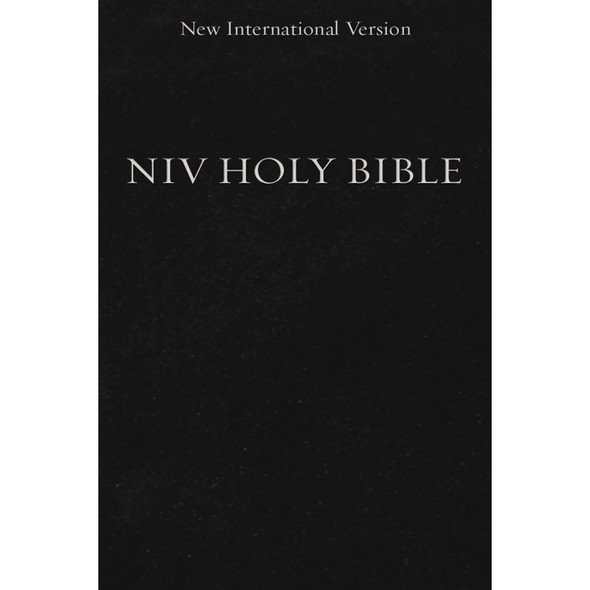 NIV Holy Bible - Compact - Paperback - Black (Case of 32)