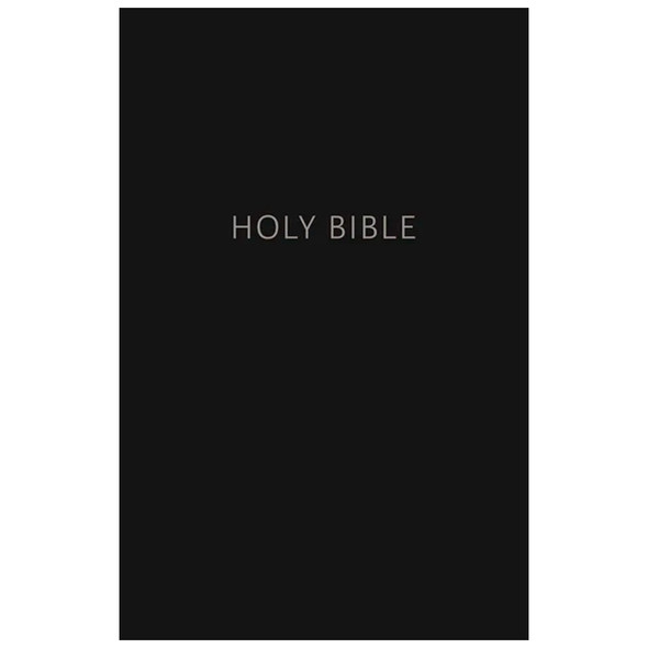 NKJV Pew Bible - Large Print - Hardcover - Black - Red Letter Edition - Comfort Print (Case of 12)