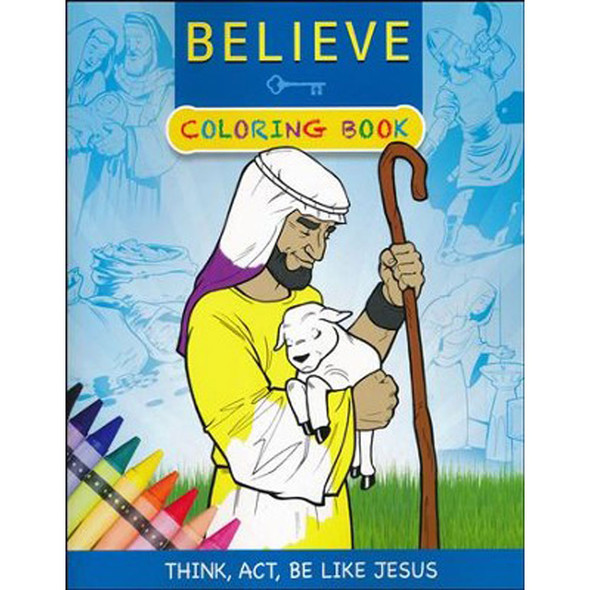 Believe Coloring Book (Case of 70)