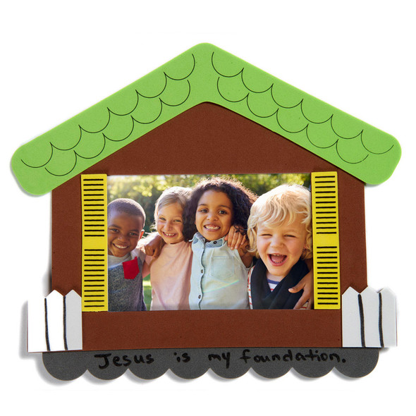 Wise Builder Photo Frame Craft Pack (Pack of 10) - Concrete & Cranes VBS 2020 by LifeWay