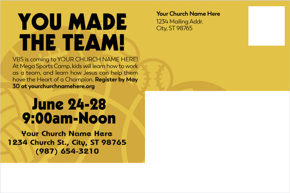 Custom VBS Postcards - Legendary VBS